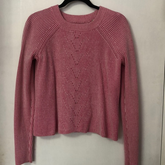 Jack Wills Crew Neck Ribbed Sweater -Pink - Picture 4 of 10